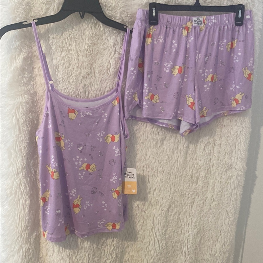 Disney Purple Starry Pajama Set